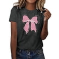 thumbnail image 2 of Spring T Shirts for Women Casual Short Sleeve Graphic Print Soft Basic With Round Neck Tops Cute Trendy Y2k Fashion Tees, 2 of 4