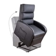 thumbnail image 3 of Sillón Reposet Masajeador Vanlig Brave Color Negro, 3 of 4