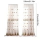 thumbnail image 3 of Cortinas Navideñas con Bordado de Papá Noel, Biombo Rectangular Decorativo de Tela, 3 of 6