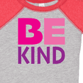 thumbnail image 4 of Inktastic Be Kind Logo in Pink and Purple Boys or Girls Baby Bodysuit, 4 of 5