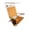 Amber Leaf, variant on Bliss Hammocks Folding Beach Chair with Canopy, Storage Pouch, & Cup Holder, 5 Reclining Positions, 275 Lb. Capacity (Blue Flower)