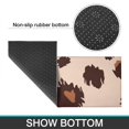 thumbnail image 6 of Beige and Brown Of Leopard Print Kitchen Rugs Sets Of 2,Anti Fatigue Kitchen Mat Rugs Non Slip Washable,Decorative Kitchen Floor Mats for Kitchen,Sink,Laundry,17"x30"+17"x47", 6 of 7