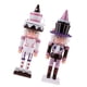 thumbnail image 1 of 2pcs Pastel Cascanueces Marioneta Muñeca Juguete Adorno de Navidad Decoración, 1 of 9