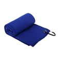 thumbnail image 1 of Toalla de golf cómoda con toalla limpia de pelota de golf accesorios de golf carabinores Azul, 1 of 8