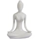 thumbnail image 4 of Estatua de yoga de cerámica de porcelana decorativa, escultura de figura de pose de yoga, decoración de figura de yoga para sala de meditación budista zen para el día de los meses,, 4 of 7