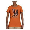 thumbnail image 2 of If It's Not a Chocolate Lab It's Just a Dog Gift | Womens Dog Lover Graphic T-Shirt, Orange, 2XL, 2 of 3