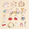 thumbnail image 2 of 10pcs Gold Color Cartoon Rabbit Pendants Charms for DIY Handmade Necklace Jewelry Making Findings, 2 of 5