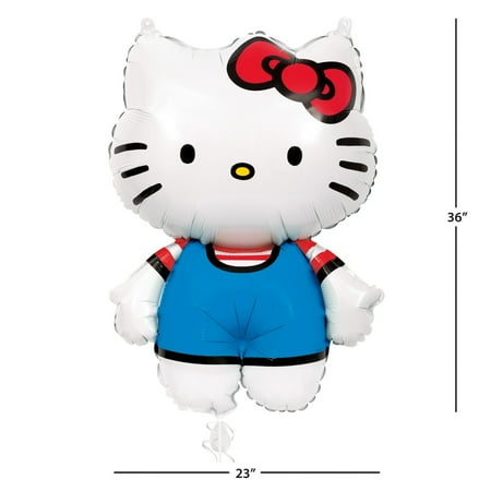 (2 pack) Hello Kitty & Friends Kitty-Shaped 25" Giant Foil Balloon