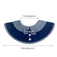 thumbnail image 5 of Baby Bib U-shaped Water Absorption Soft Baby Bow Tie Feeding Bib for Toddlers, 5 of 8