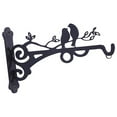 thumbnail image 2 of Wall Wrought Iron Hook Bracket Hook Utility Hooks Heavy Duty Metal Garden Poles Hanging Plant Stand for Flower Baskets Indoor Outdoor B, 2 of 8