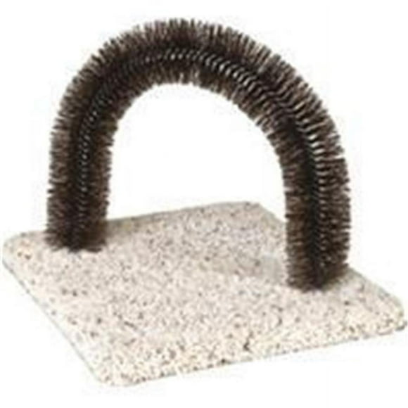 Ware Mfg. Inc. Chien/brosse à Chat N Griffe- Beige/noir 14x14x14.5