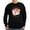 Black, variant on CafePress - Sleep With A Cat Sweatshirt - Classic Crew Neck Sweatshirt