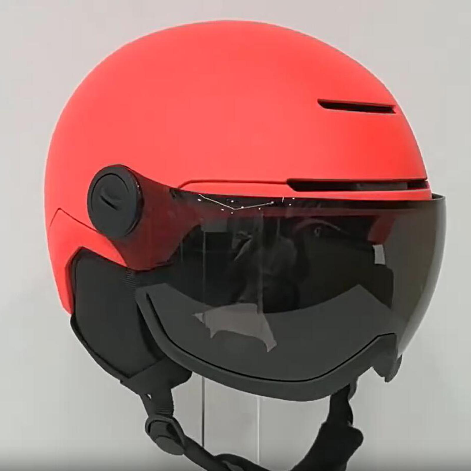 Snow Skiing Ski Cycling Skateboard Helmet Adjustable Chin Strap PC EPS Material for Outdoor Sports Enthusiasts