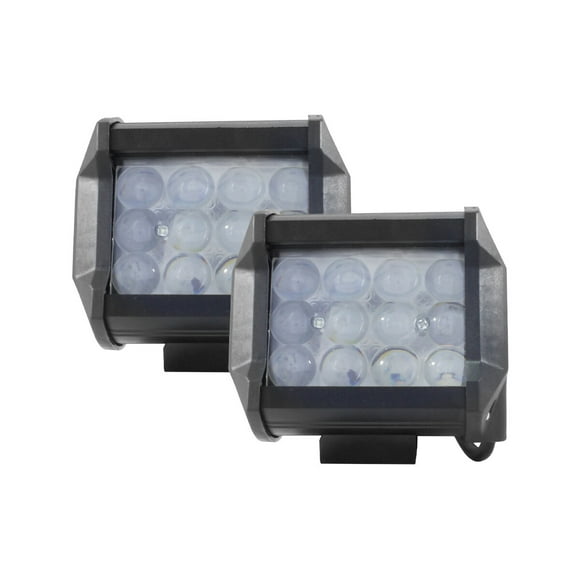 Faros Rectangulares 24 Leds Luz Blanco/ Ámbar 60w Tunelight TUNELIGHT-RENOVATIO .