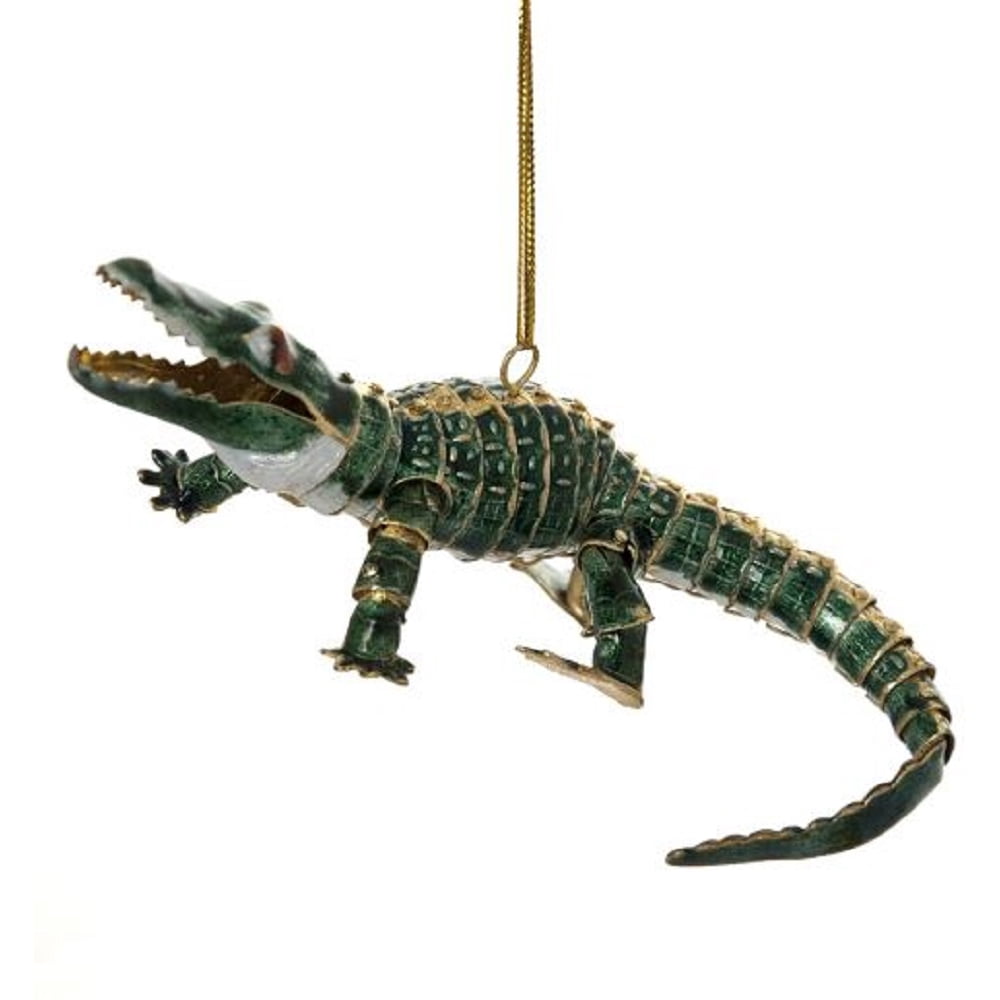 Crocodile Christmas Ornament 