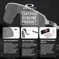 thumbnail image 6 of Oakley OO9463 Sutro Lite Shield Shaped Non-Polarized Sunglasses for Men - Includes Official Eyewear Kit - Matte White Frame with Prizm Black Lens, 6 of 6