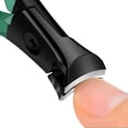 thumbnail image 5 of DUAIU Nail Clippers for Thick Nails Start Makers Toenail Clippers Wide Jaw Nail Cutter Heavy Duty Nail Clipper Sharp Curved Toe Nail Clippers for Men and Women,Green, 5 of 6