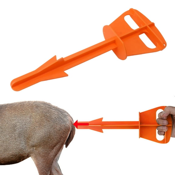 Plastic Hunters Butt Out Tool For Deer Large Livestock Easy To Use With Anal Cleaning For Quick And Effortless Removal