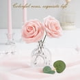 thumbnail image 6 of 25 Pcs Simulated Roses with Stems,Real Foam Roses Bulk Artificial Flowers,for DIY Wedding Bouquet Centerpiece Arrangement Party Baby Shower Home Decoration (Pink), 6 of 7