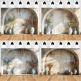 thumbnail image 4 of 210x150cm Photography Background Fabric Simple Plant Arch Studio Indoor Atmosphere Photography Background Fabric,B, 4 of 5