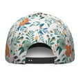 thumbnail image 4 of Vintage Wildflower Baseball Cap – Floral Botanical Dad Hat with Artistic Watercolor Flower Pattern, Romantic Bright Colorful Bloom Design, Comfortable Snapback, 4 of 7