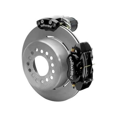 Wilwood 140-16164 Dynalite Rear 12.19" EPB Big Brake Kit, Compatible with Chevy 12 Bolt 2.75" Off w/C-Clips