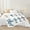 White Blue, variant on Erosebridal Ocean Sharks Fleece Blanket 90x90,Sea Animal Throw Blanket for Couch,Marine Wildlife Sherpa Throw 90x90,Microfiber Sealife Room Decor
