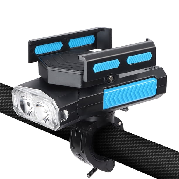 Hot6sl Ofertas y Liquidaciones Teléfono Móvil con Carga Usb y Luz para Bicicleta con Bocina