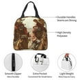 thumbnail image 4 of Vsdgher Western Rabbit Cowboy Lunch Bag, Lunch Box for Women Adult Men, Lunch Tote Insulated Cooler Lunch Container for Work/Office/Picnic/Travel, 4 of 8