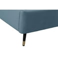 thumbnail image 6 of Manhattan Comfort Crosby Solid Wood Frame Twin-Size Bed in Blue, 6 of 9