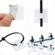 thumbnail image 4 of Cable Tie Mounts and Ties Square Adhesive Mounting Clips Cable Management Ties, 4 of 5