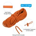 thumbnail image 2 of Uxcell 1Pcs 10 Yard Elastic Bungee Cord & 25 Pcs Single Hole Cord Lock Orange, 2 of 6