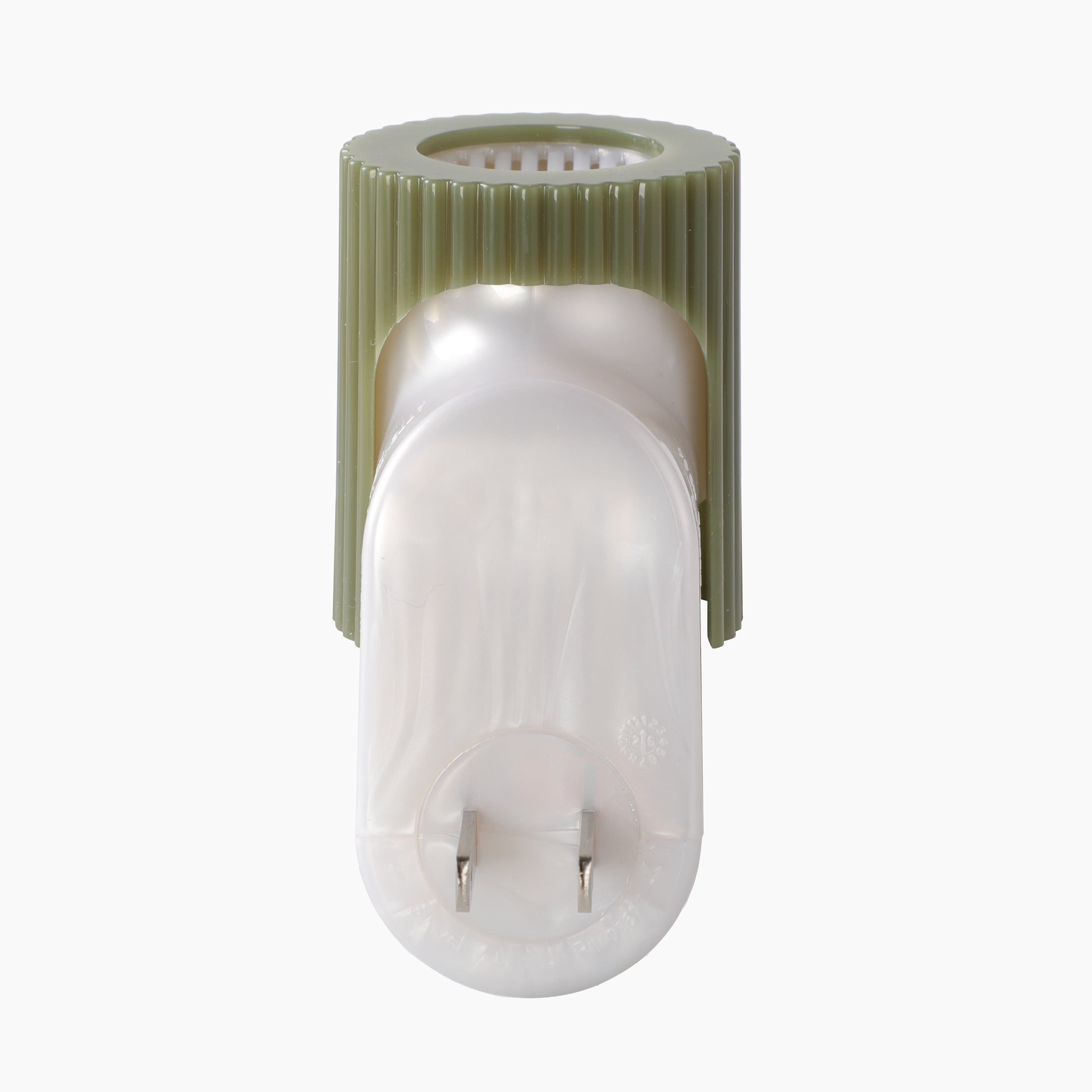 Mainstays Aroma Accents LED Fragrance Plug-in, Ribbed Texture, Bay Leaf