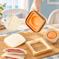 Rust Sandwich Stainless Steel Sandwich Sealer Set, Food Grade Cookie Cutters for ...