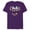 Purple, variant on Disney Minnie Mouse Hermana Icon Flowers Spanish Family Trip- Short Sleeve Blended T-Shirt for Adults - Customized-Yellow