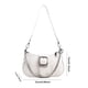 thumbnail image 4 of Bolso Axila Con Cadena para Mujer Bolso Elegante Color Sólido Bolso para Mujer (blanco), 4 of 9