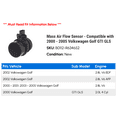thumbnail image 2 of Mass Air Flow Sensor - Compatible with 2000 - 2005 Volkswagen Golf GTI GLS 2001 2002 2003 2004, 2 of 2