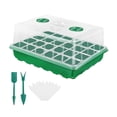 thumbnail image 1 of 1pc 24 Agujeros Semilla Starter Planta Grow Caja Con Domo Humedad () Verde, 1 of 5