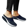 thumbnail image 3 of XINSHIDE Shoes Air Cushion Slip On Orthopedic Walking Shoes With Arch Support Knit Casual Comfort Outdoor Walking Fashion Shoes, 3 of 7