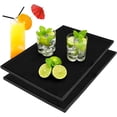 thumbnail image 1 of 2 Piezas Tapete de Bar, Tapete de Drenaje para Mesa de Bar, Tapete de Drenaje de Silicona, Tapete de Fregadero de Silicona, Respetuoso con el Medio Ambiente, Resistente al Calor, para Almacenamiento, 1 of 1