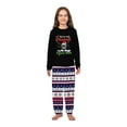 thumbnail image 4 of Hockey Matching Christmas Pajamas With Dog, Family Holiday Pj With Plus Sizes And Pockets, 4 of 7
