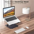 thumbnail image 4 of Laptop Stand for Desk, KEXIN Aluminum Adjustable Stand of Laptop for Mac / HP / Dell / Samsung, 10-16 inches Foldable Computer Holder, 4 of 10