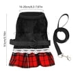 thumbnail image 2 of RKSTN Polyester traction rope harness Rabbits Leash And Strap Set Pet Traction Rope And Vests Strap Suitable For Rabbits pet supplies, 2 of 5