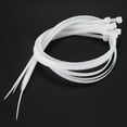 thumbnail image 1 of 10X Extra Long 76Cm Cable Ties White Zip Wraps, 1 of 5
