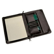 Executive Zip Around Padfolio - Black