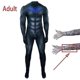 thumbnail image 1 of Movies Nightwing Cosplay Costume Bodysuit Superhero Jumpsuuit Comic Zentai Suit Halloween Carnival for Party Men Kids Role Play, 1 of 5