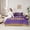 Yellow Purple, variant on jejeloiu Football Sport Helmet 7-Piece Twin Bedding Sets,American Rugby Game Bedding Comforter Set For Boys Kids Reversible