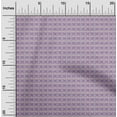 thumbnail image 2 of oneOone Silk Tabby Violet Fabric Asian Ikat Craft Projects Decor Fabric Printed By The Yard 42 Inch Wide, 2 of 4