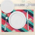 thumbnail image 3 of Ambesonne Irish Place Mats Set of 4, Celtic Colorful, Standard Size, Multicolor, 3 of 6