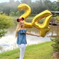 thumbnail image 3 of Balloon Kelfuoya Gold Number 24, lámina de mylar de 40 pulgadas, 3 of 5